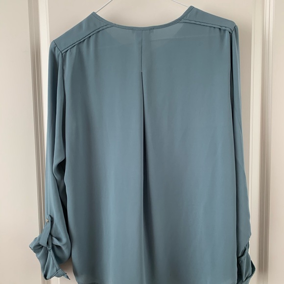 Turquoise Blouse - Dynamite - Picture 2 of 4